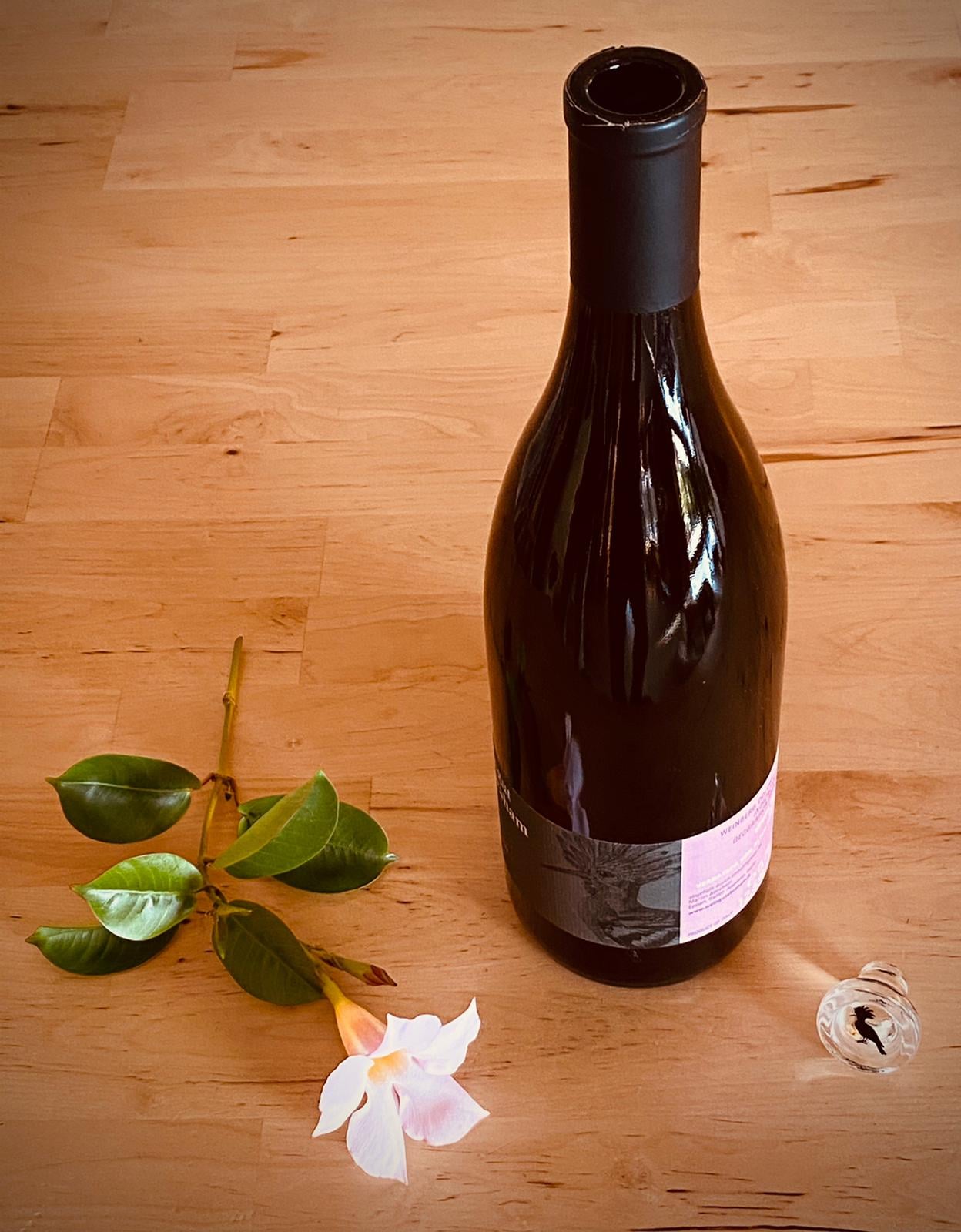 Wein, Du darfst trinken, aber nur wenn du glücklich bist!